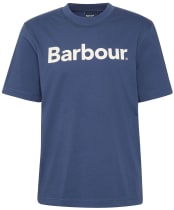 Men's Barbour Logo Relaxed Fit T-Shirt - Oceana