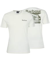 Men's Barbour Camber Graphic T-Shirt - Antique White