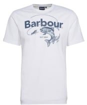 Men's Barbour Lydd Graphic T-Shirt - White