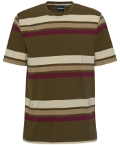 Men's Barbour Golborne Stripe Relaxed Fit T-Shirt - Light Sage