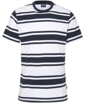 Men's Barbour Colts Stripe Relaxed Fit T-Shirt - Navy