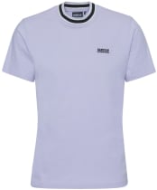 Men's Barbour International Luca Tipping Detail T-Shirt - Thistle