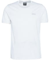 Men's Barbour International Chapter Jacquard Texture T-Shirt - Whisper White