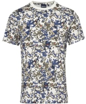 Men's Barbour Bark Tailored T-Shirt - Washed Stone