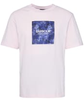 Men's Barbour International Camo Ikat Block T-Shirt - Quartz Pink