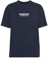 Men's Barbour International Middleton Oversized Graphic T-Shirt - Sapphire Navy