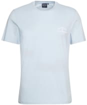 Men's Barbour Cranmer Logo T-Shirt - Ocean Sky