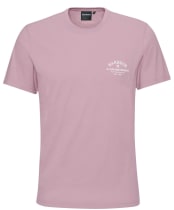 Men's Barbour Cranmer Logo T-Shirt - True Pink