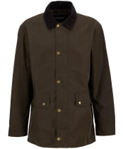 Men's Barbour Lowick Waxed Jacket - Beech