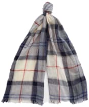 Barbour Welton Tartan Scarf - BLEACHED PINE TA
