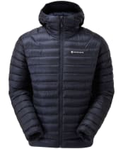 Men's Montane Anti-Freeze Packable Hooded Down Jacket - Eclipse Blue