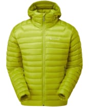Men's Montane Anti-Freeze Packable Hooded Down Jacket - Citrus Spring