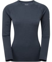 Women's Montane Dart Long Sleeve T-Shirt - Eclipse Blue