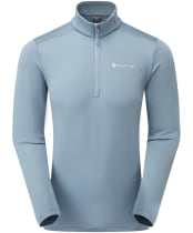 Men's Montane Protium Half-Zip Pull-On Mid Layer - Stone Blue
