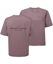 Women's Montane Alhena Mountain 25 Logo T-Shirt - Moonscape