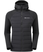 Women's Montane Composite Hooded Down Jacket - Black