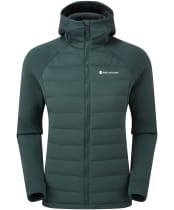 Women's Montane Composite Hooded Down Jacket - Deep Forest