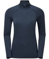 Mon Dart Xt Zip Neck - Eclipse Blue
