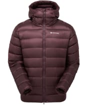 Men's Montane Anti-Freeze XT Hooded Down Jacket - Dark Garnet