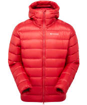 Men's Montane Anti-Freeze XT Hooded Down Jacket - Acer Red