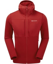 Men's Montane Fury XT Hooded Fleece Jacket - Acer Red