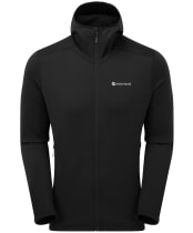 Men's Montane Fury Hooded Fleece Jacket - Black