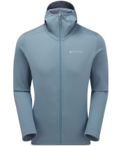 Men's Montane Fury Hooded Fleece Jacket - Stone Blue