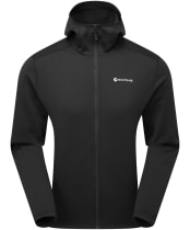 Men's Montane Fury Lite Hooded Fleece Jacket - Black