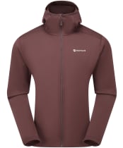 Men's Montane Fury Lite Hooded Fleece Jacket - Dark Garnet