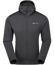 Men's Montane Fury Lite Hooded Fleece Jacket - Midnight Grey