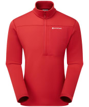 Men's Montane Fury XT Fleece Pull-On - Acer Red