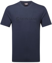 Men's Montane Mono Logo T-Shirt - Eclipse Blue