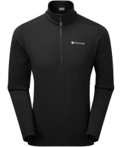 Men's Montane Protium Lite Pull On Fleece - Black