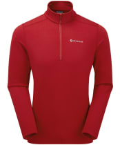Men's Montane Protium Lite Pull On Fleece - Acer Red