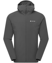 Men's Montane Tenacity Nano Hooded Softshell Jacket - Midnight Grey