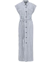 Abby Dress                                    - Navy/White Stripe