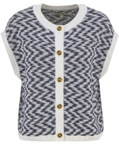 Olivia Knit                                   - Cloud / Navy