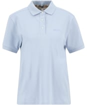 Women's Barbour Bowford Polo Top - Breeze Blue