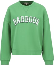 Women's Barbour Silverdale Sweatshirt - Kelly Green