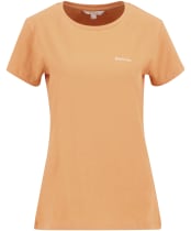 Women's Barbour Saltford T-Shirt - Papaya
