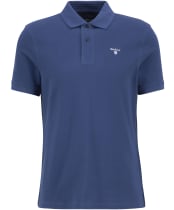 Men's Barbour Sports Polo 215G - Dark Denim