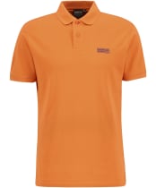 Men's Barbour International Essential Polo - Flame Orange