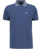 Men's Barbour Denwick Polo Shirt - Dark Denim