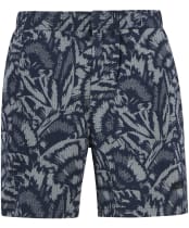 Kew Print Short                               - Navy
