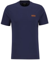 Men's Barbour International Small Logo Tee - Pigment Navy