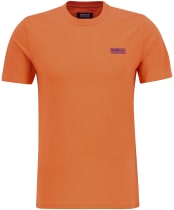 Men's Barbour International Small Logo Tee - Flame Orange
