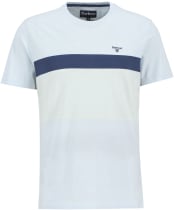 Men's Barbour Braeside T-Shirt - BLEACHED BLUE