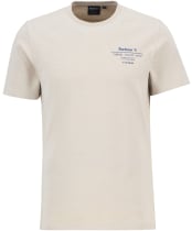 Men's Barbour Huckley T-Shirt - Oatmeal