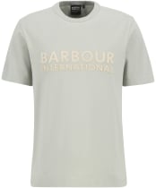 Men's Barbour International Otis Graphic T-Shirt - Mineral Grey