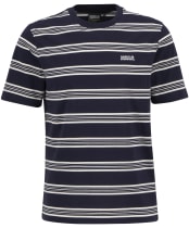 Upham Stripe T                                - Navy